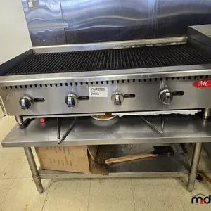 MCK 4 Burner Commercial Charbroiler w/ Table
 UNRESERVED