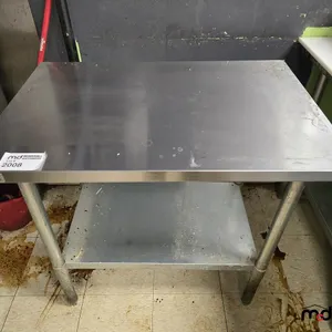 MCK Stainless Steel Prep Table
 UNRESERVED