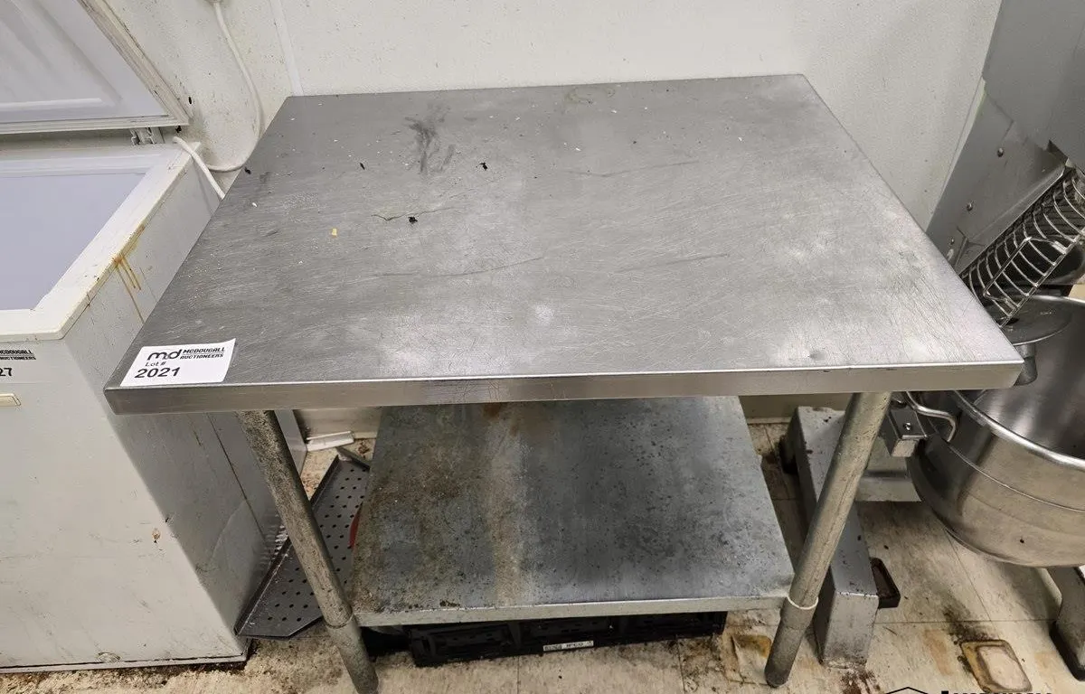 Stainless Steel Prep Table
UNRESERVED