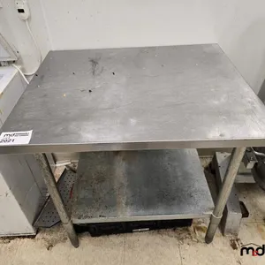 Stainless Steel Prep Table
 UNRESERVED