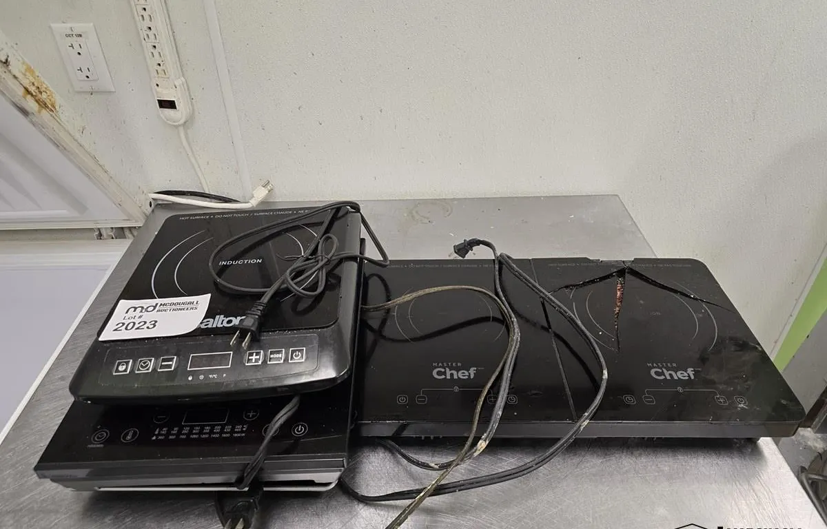 (4) Induction Cooktops
UNRESERVED