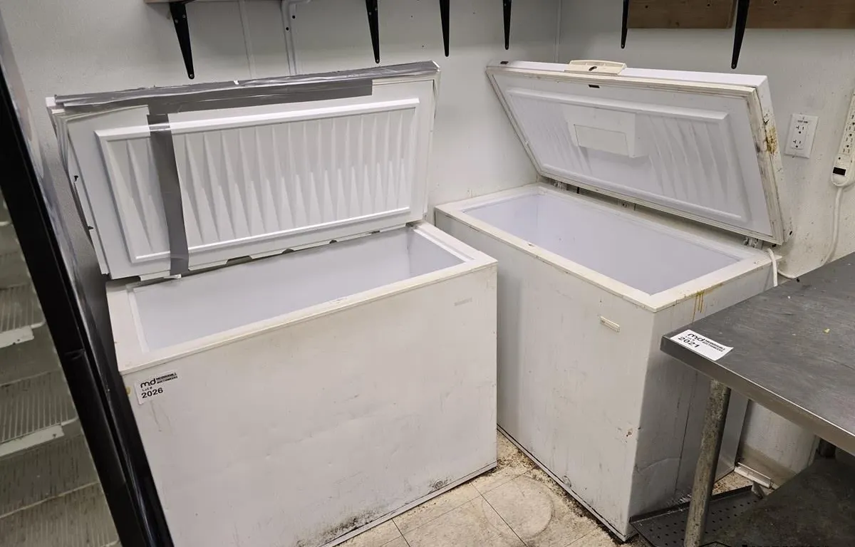 (2) Westinghouse Chest Freezers
UNRESERVED