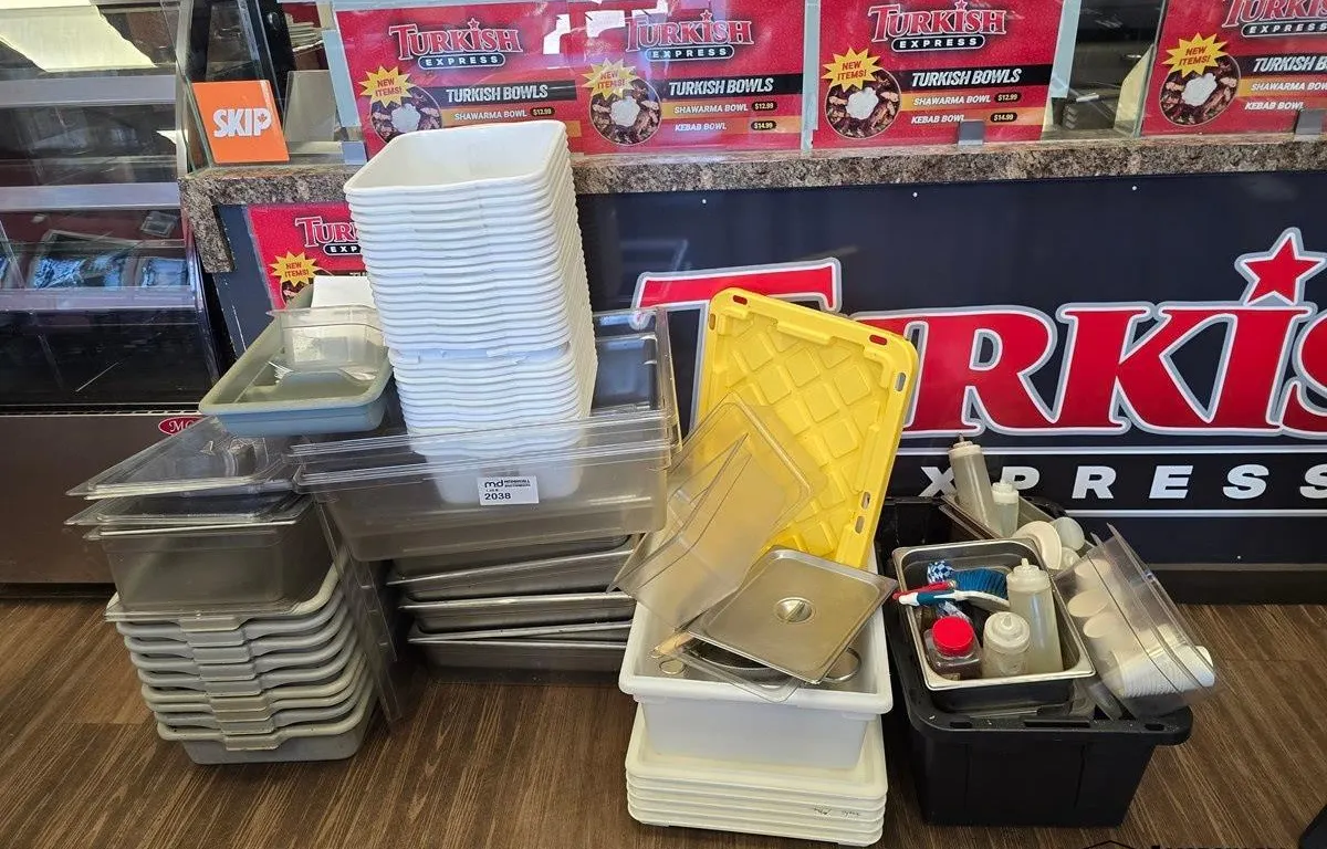 Assorted Restaurant Food Pans, Bins & Trays
UNRESERVED