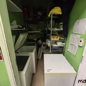 (4) Freezers, Shelving & Contents
 UNRESERVED