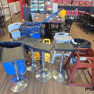 Stools, High Chairs & Cleaning Supplies
 UNRESERVED