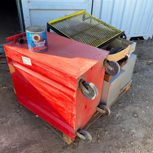 International Rolling Tool Cabinet and Assorted Metal Toolboxes
 UNRESERVED
