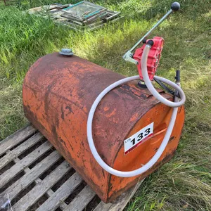 Steel Fuel Tank W/ Pacer Hand Pump
 UNRESERVED
