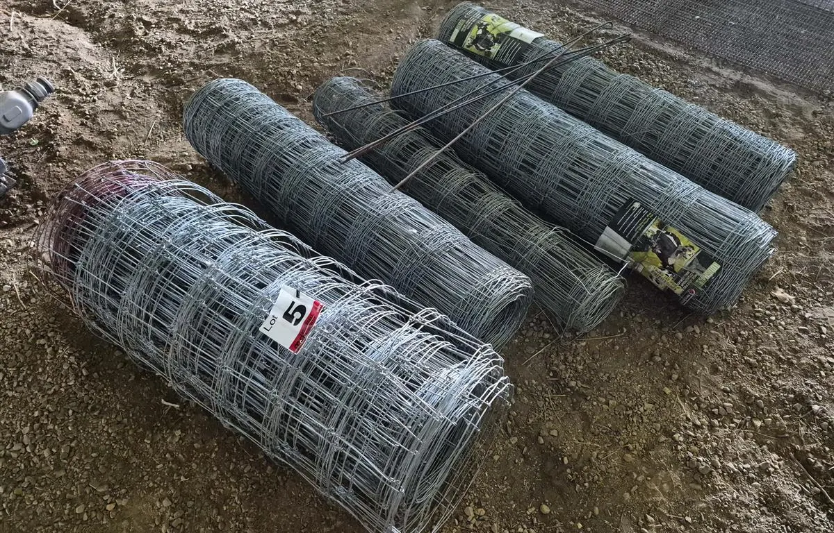 Assorted Field Fence Rolls
UNRESERVED