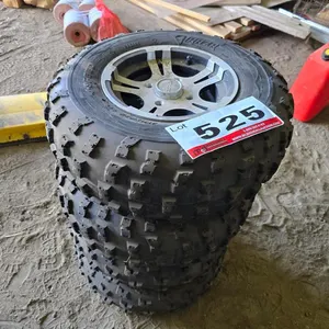 4 Razr AT25x10R12 ATV Tires w/ Rims
 UNRESERVED