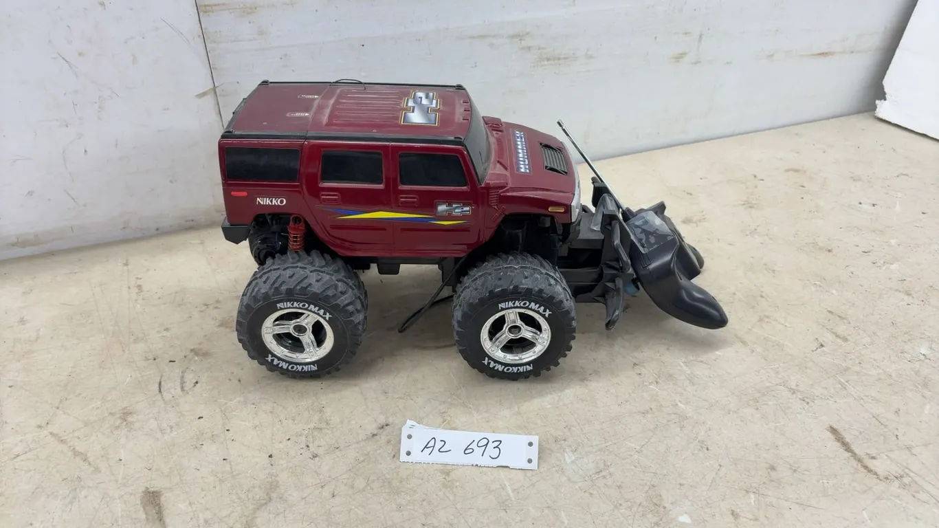 Nikko Hummer H2 Remote Control Monster Truck, 27 MHz with Controller