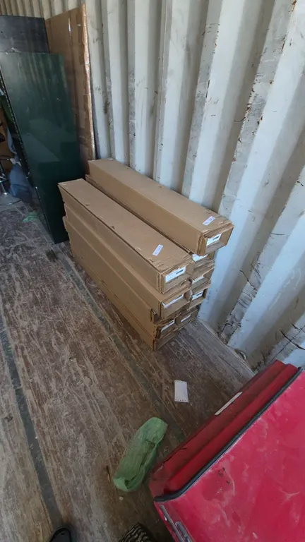 Colonial Picket 4-Step Stair Section Railing Kits, White, 11 Packages