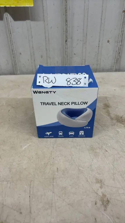 Wengty Travel Neck Pillow- New or store Return