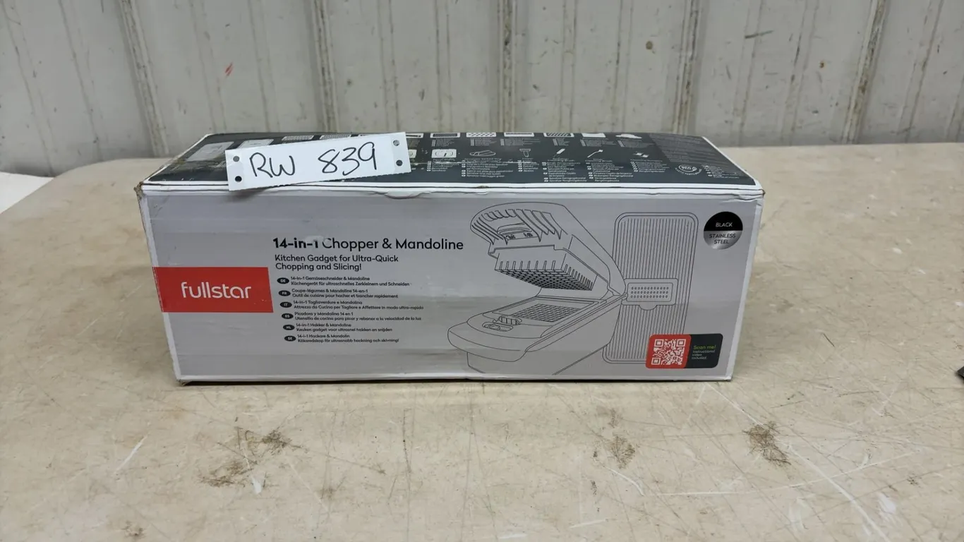4-in-1 Chopper and Mandoline - New or Store Return
