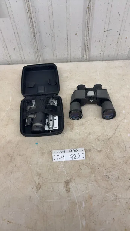 Mirador Binoculars and Night Vision Monocular with case and instructions