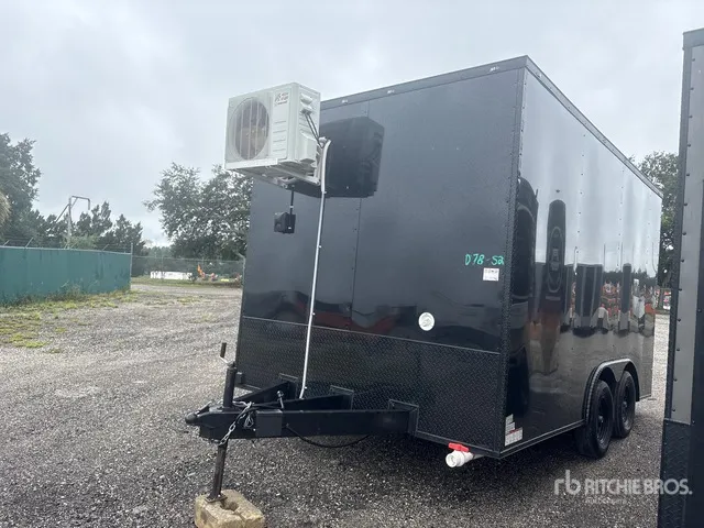 2026 Cargo United 14 ft T/A Food Concession Trailer