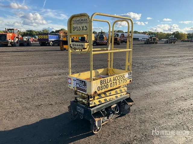 2014 Youngman Boss X3 Electric Scissor Lift (Inoperable)