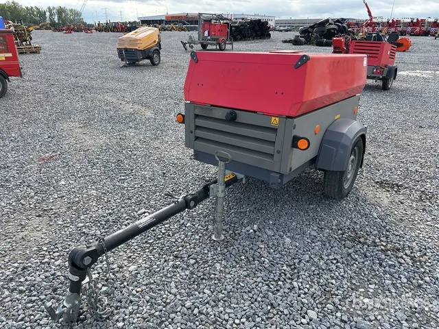 2013 Atlas Copco XAS37 Mobile Air Compressor