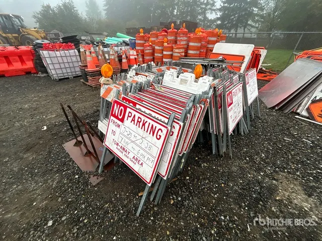 Quantity of Road Signs