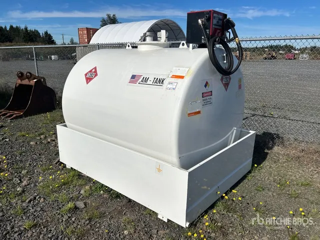 2026 AM Tank AM-TANK 1000 1050 gal Skid Mounted Steel Diesel Fuel Tank (Unused)