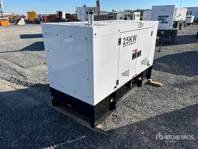 World Class 25KW 25 kW Skid-Mounted Generator Set