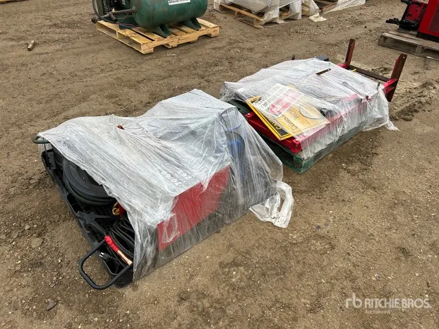 Quantity of (2) Pallets of Tools, Hose Reels