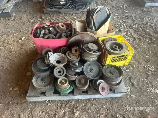 Quantity of Assorted Pulleys & Sheaves