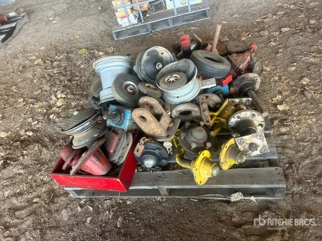 Quantity of Assorted Implement Parts