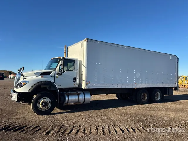 2020 International HV613 6x4 Van Truck