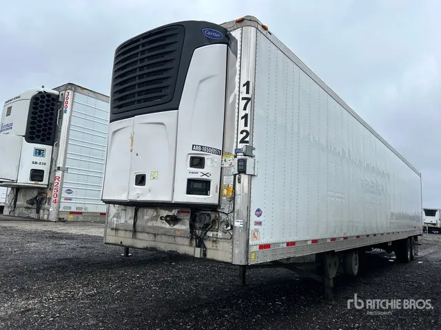 2017 Utility 53 ft x 102 in T/A Refrigerated Trailer