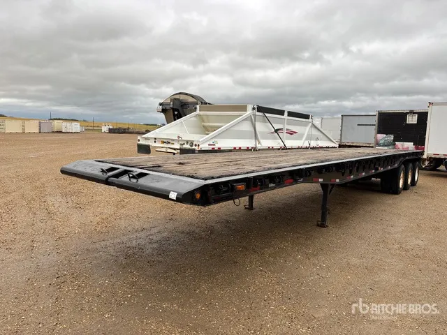 1995 Alco 49 ft Tri/A Flatbed Oilfield Trailer