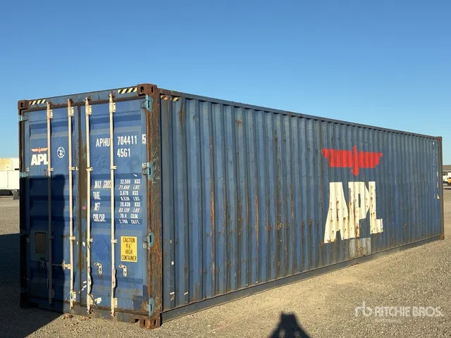 2008 40 ft High Cube Storage Container