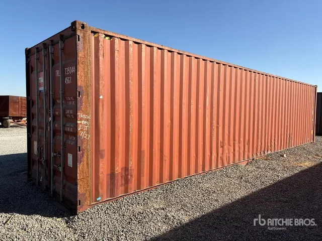 2007 40 ft High Cube Storage Container