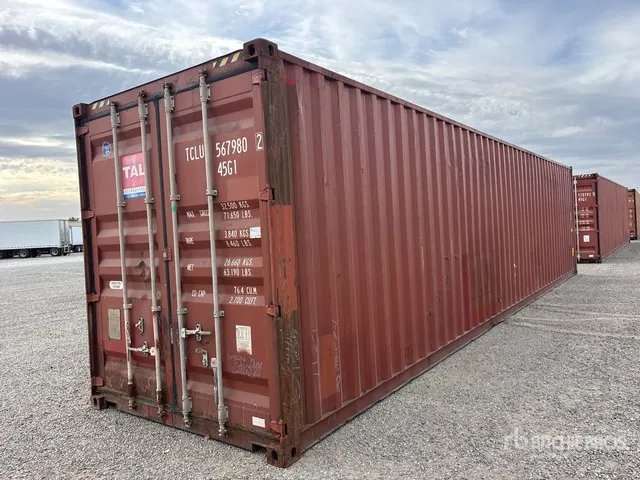 40 ft High Cube 40 ft High Cube Storage Container