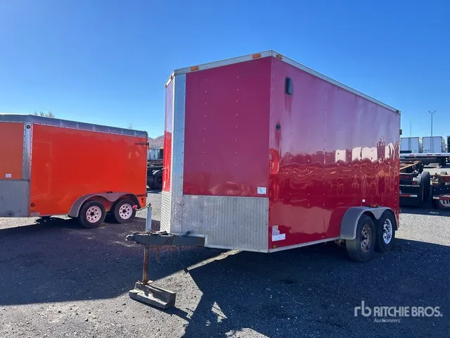 2017 Cynergy Cargo 7X14T 16 ft T/A Enclosed Trailer