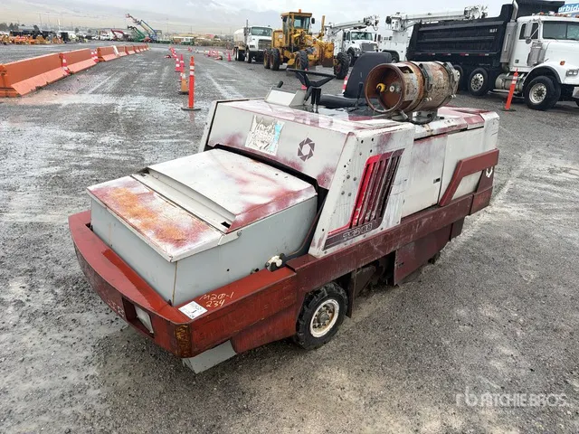 Power Boss TSS88 Ride-On Floor Sweeper
