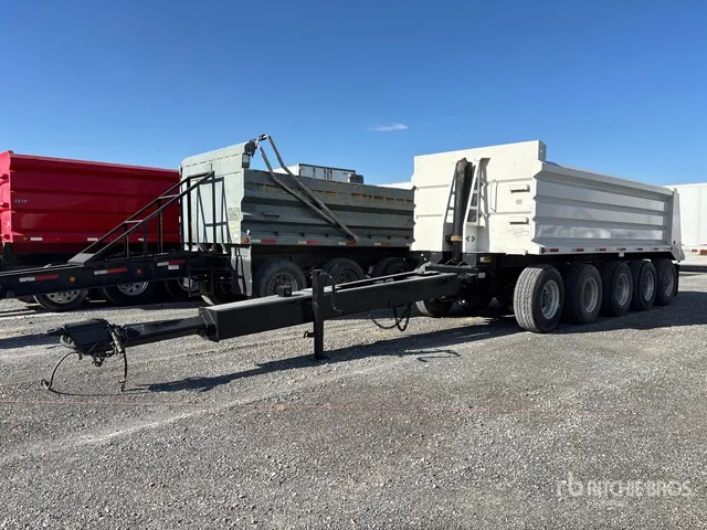 2017 Williamson 22 ft 5/Axle Pup Demolition Pup Dump Trailer