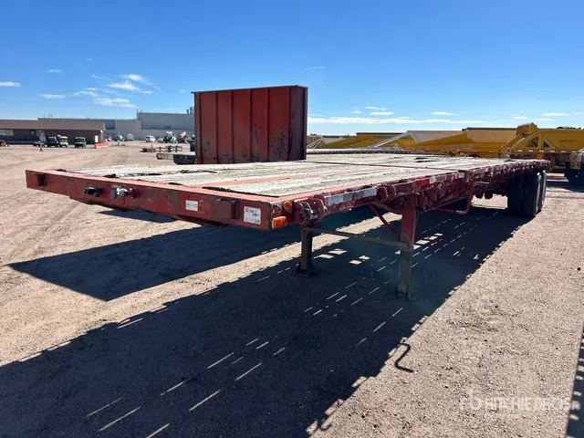 1978 Transcraft DDT 42 ft T/A Flatbed Trailer