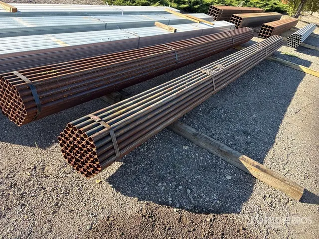 Quantity of (61) 1 7/8 OD 21 ft Steel