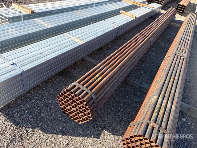 Quantity of (61) 1 7/8 OD 21 ft Steel