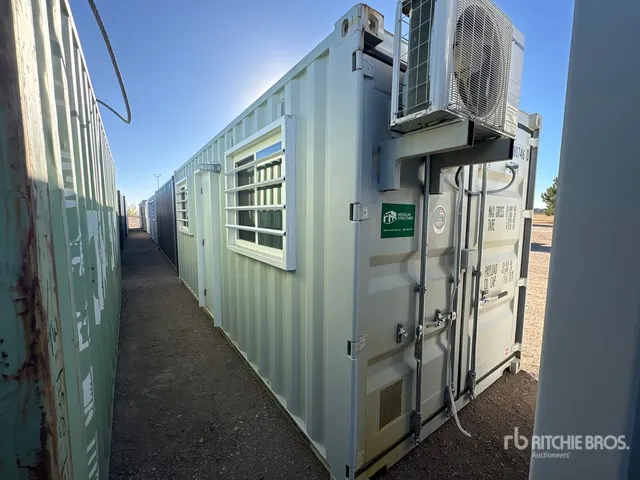2025 20 ft x 8 ft Skid-Mounted Mobile Office (Unused)