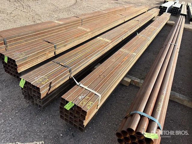 Quantity of (25) 2 1/4 SQ 25 ft Steel