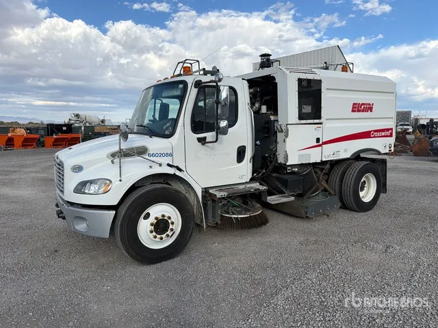 2018 Elgin Crosswind on 2019 Freightliner M2 106 Sweeper Truck