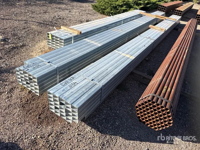 Quantity of (25) 2x3 SQ 24 ft Steel