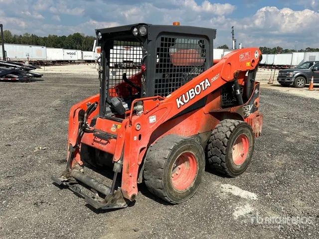 2019 Kubota SSV75 Two-Speed High Flow Skid Steer Loader