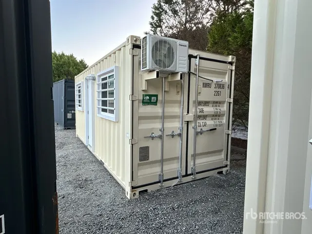 2026 20 ft x 8 ft Mobile Office Storage Container (Unused)