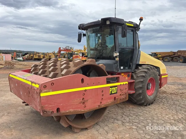 2012 Dynapac CA6500PD Padfoot Drum Compactor
