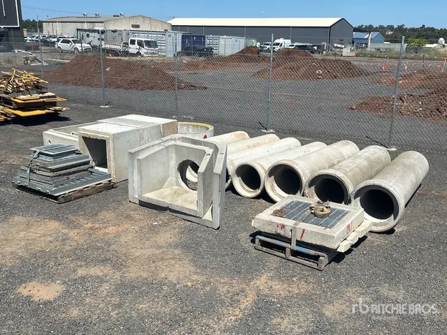Quantity of Man Holes & Concrete Pipe