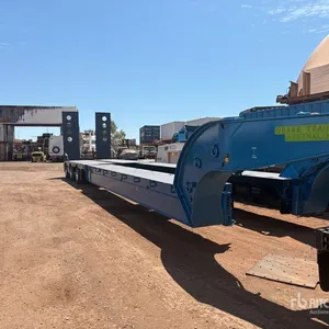 2009 Drake 3 Rows of 8 Extendable Hydraulic Widening Lowboy Trailer