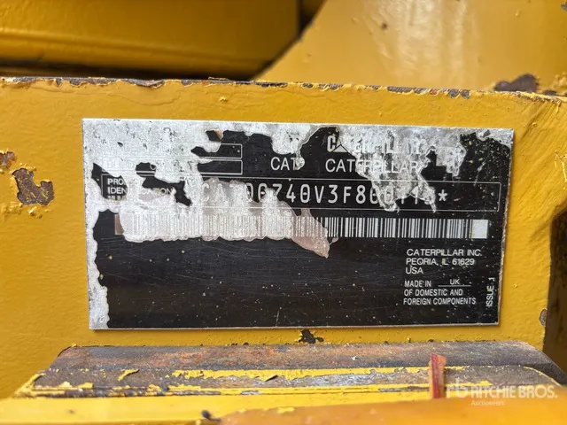 2020 Cat 740GC 30000 L Water Wagon