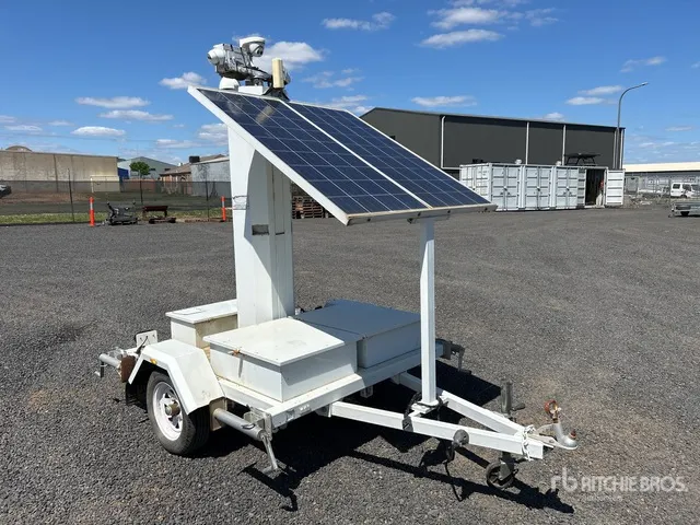 2018 VMS S/A Solar Powered CCTV Trailer
